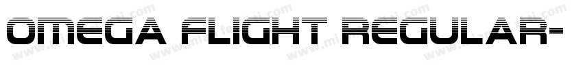 Omega Flight Regular字体转换